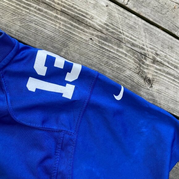 Nike NFL Odell Beckham Jr Football Jersey XL 18/20 Blue - Picture 7 of 7